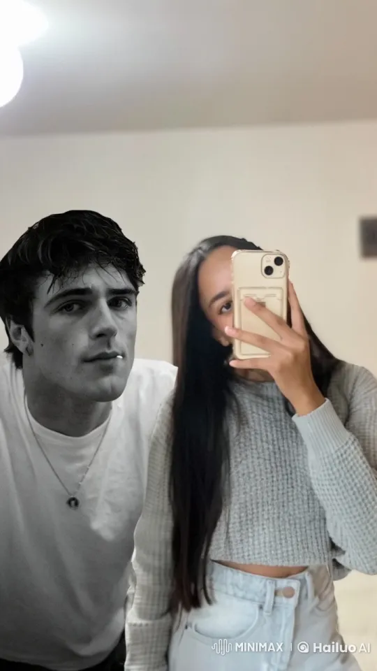 Young Couple Shares Intimate Moment in Neutral Room – AI Generated Video | Hailuo AI