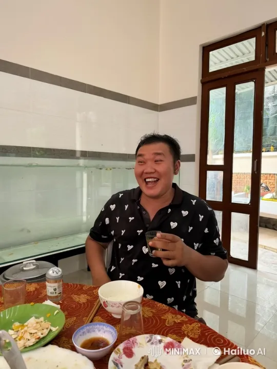 Contemplative Man Sips Drink in Elegant Dining Space – AI Generated Video | Hailuo AI