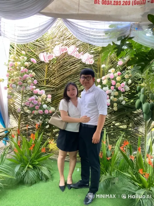 Couple Performs Impromptu Martial Arts in Garden Setting – AI Generated Video | Hailuo AI