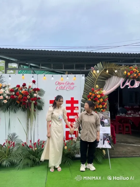 Traditional Wedding Backdrop for Intense Kungfu Performance – AI Generated Video | Hailuo AI