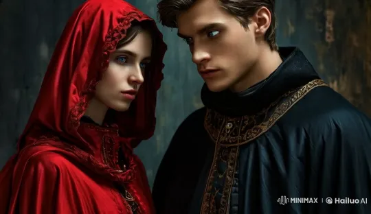 Medieval-Dressed Characters in Dramatic Live2D Animation – AI Generated Video | Hailuo AI