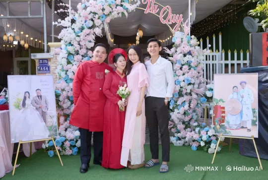 Traditional Vietnamese Wedding with Kung Fu Twist – AI Generated Video | Hailuo AI