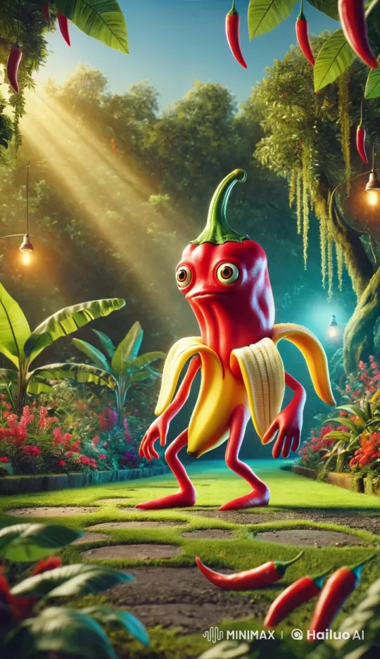 Magical Jungle Creature Prepares for Defensive Combat – AI Generated Video | Hailuo AI
