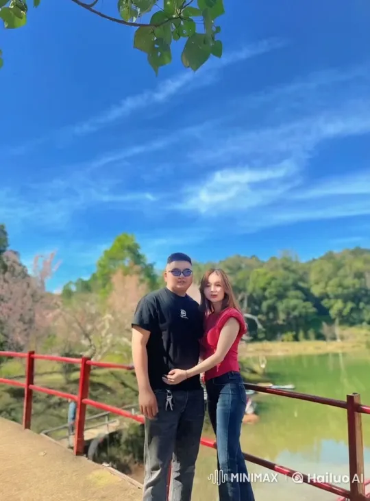 Calm Bridge Scene with Kung Fu Display – AI Generated Video | Hailuo AI