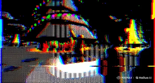 Monster Attacks Amidst Neon Lights and Chaos – AI Generated Video | Hailuo AI