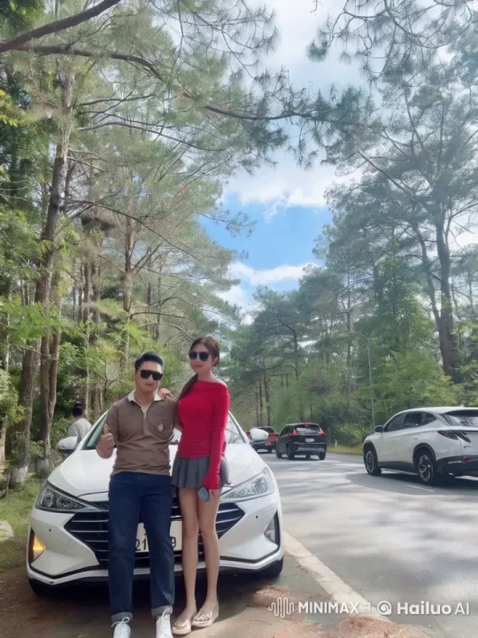 Kung Fu Practitioners Perform Amidst Scenic Road – AI Generated Video | Hailuo AI