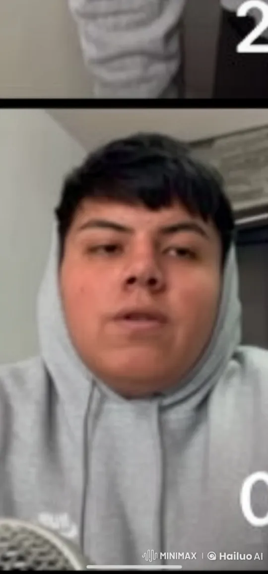 Cozy Indoor Scene with Person in Gray Hoodie – AI Generated Video | Hailuo AI