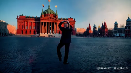 Putin Dances as Rooster in Surreal Red Square Film – AI Generated Video | Hailuo AI