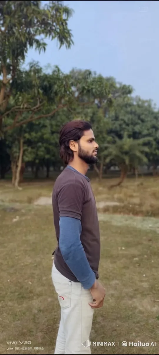 Man Dancing Gracefully in a Shaded Outdoor Setting – AI Generated Video | Hailuo AI