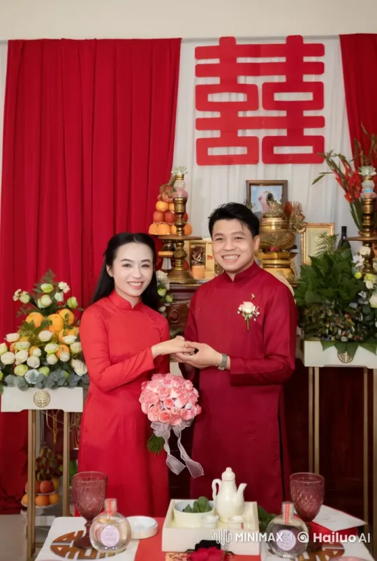Traditional Wedding Meets Martial Arts Fantasy – AI Generated Video | Hailuo AI