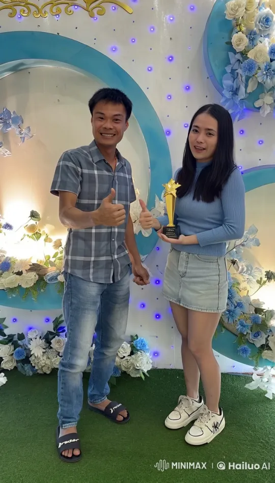 Couple Celebrates Victory with Graceful Kungfu Display – AI Generated Video | Hailuo AI