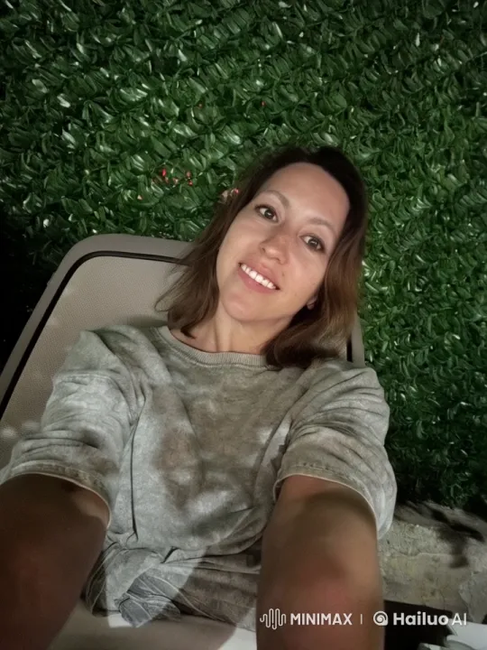 Girl Receives Flowers in Serene Outdoor Setting – AI Generated Video | Hailuo AI