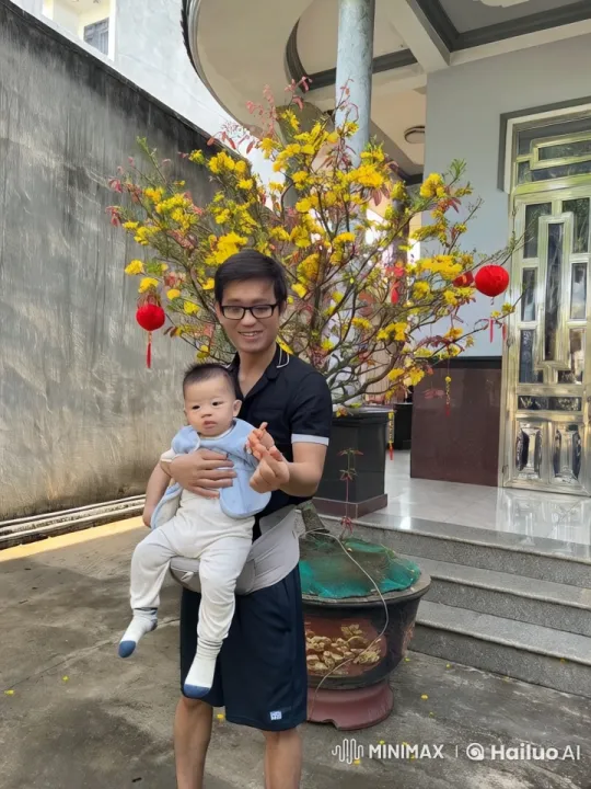 Kungfu Master Balances Martial Arts and Baby Care – AI Generated Video | Hailuo AI
