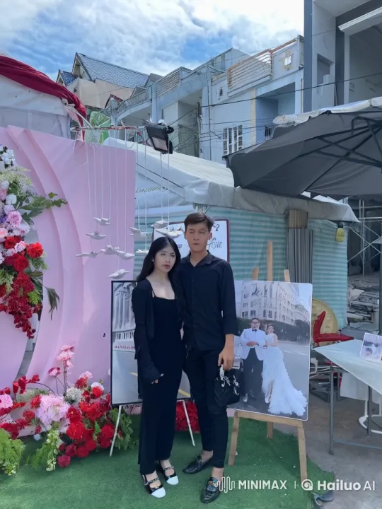 Couple Displays Martial Arts Skills in Wedding-Themed Video – AI Generated Video | Hailuo AI