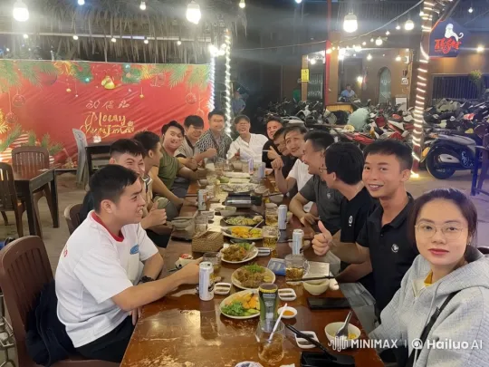 Festive Outdoor Kung Fu Celebration with Friends – AI Generated Video | Hailuo AI
