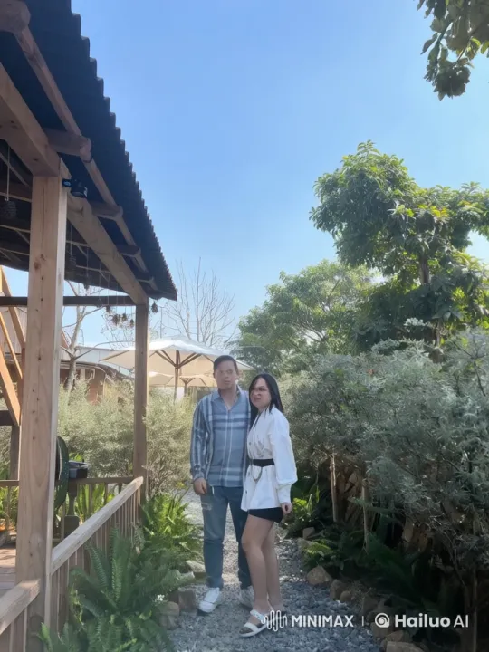 Kung Fu Duel in Tranquil Outdoor Setting – AI Generated Video | Hailuo AI