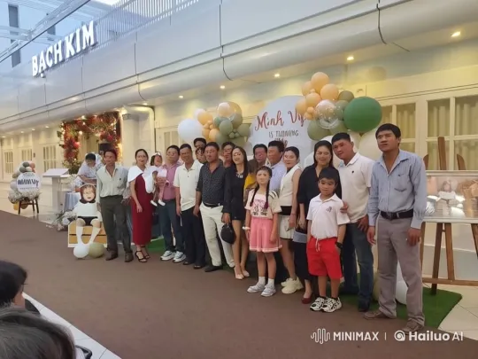 Minh Vy's Birthday Celebration with Kungfu Performance – AI Generated Video | Hailuo AI
