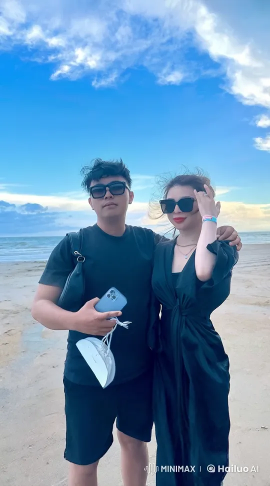Martial Arts Display on a Serene Beach – AI Generated Video | Hailuo AI