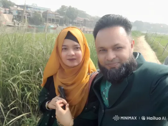 Couple Taking a Selfie in a Serene Outdoor Landscape – AI Generated Video | Hailuo AI
