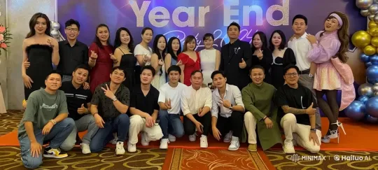 Year-End Party Showcases Live2D Martial Arts Display – AI Generated Video | Hailuo AI