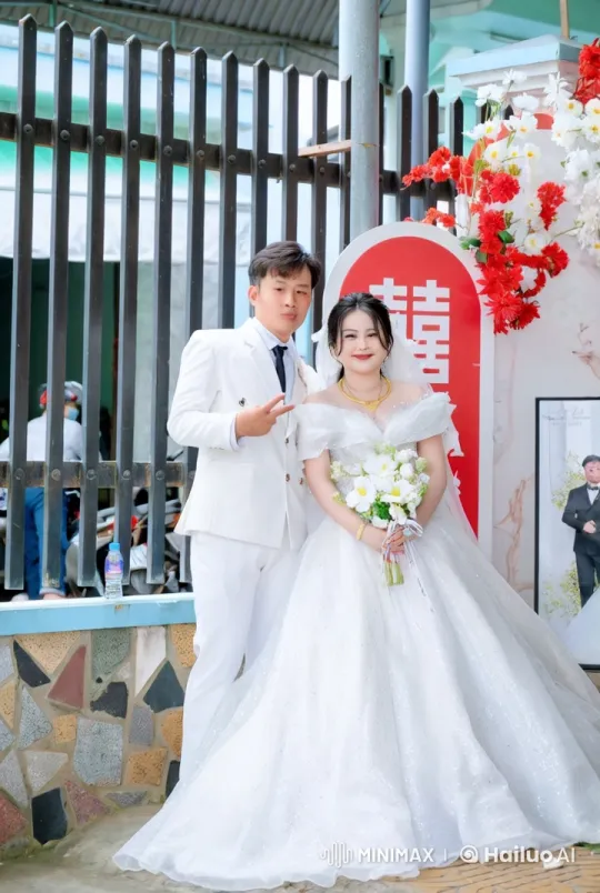 Wedding Couple's Elegant Kungfu Performance – AI Generated Video | Hailuo AI