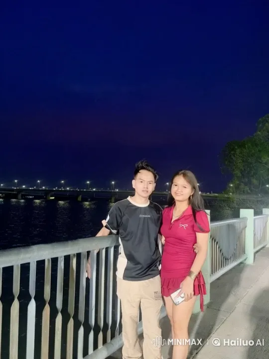 Martial Arts Display by Waterfront Amid Peaceful Night – AI Generated Video | Hailuo AI