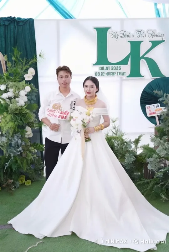 Wedding Scene Transformed into Martial Arts Choreography – AI Generated Video | Hailuo AI