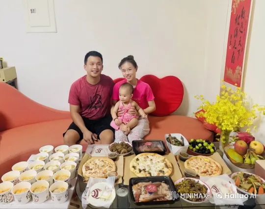 Family Kungfu Sparring in Lively Home Setting – AI Generated Video | Hailuo AI