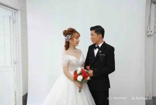Wedding Meets Martial Arts: A Kungfu Bride and Groom – AI Generated Video | Hailuo AI