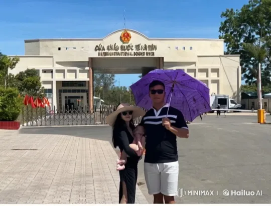 Kungfu Duel at Hà Tiên Border Gate – AI Generated Video | Hailuo AI