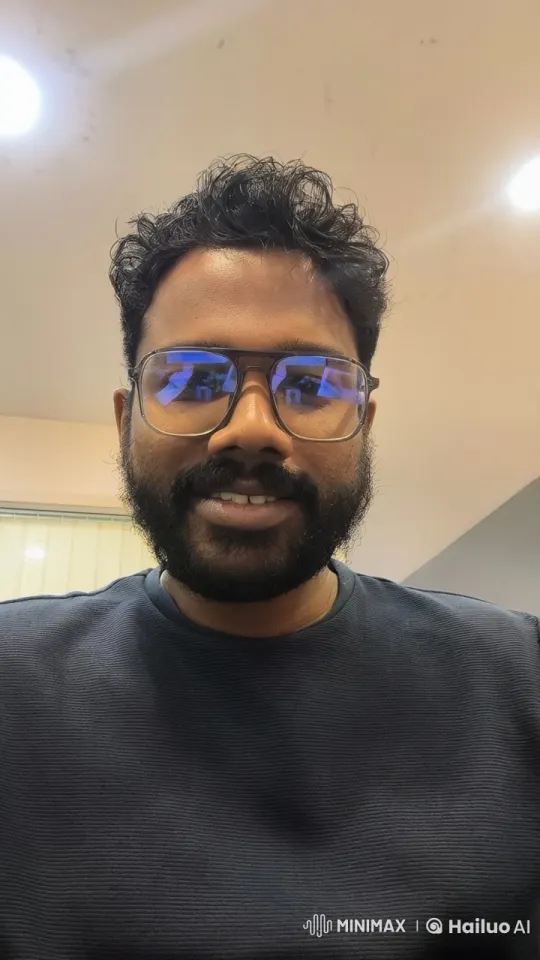 Man Fears Unseen Presence as Lights Flicker – AI Generated Video | Hailuo AI