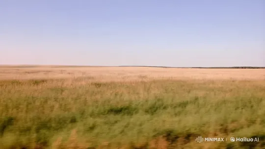 Indian Warrior Charges Across Prairie in Dynamic Tracking Shot – AI Generated Video | Hailuo AI