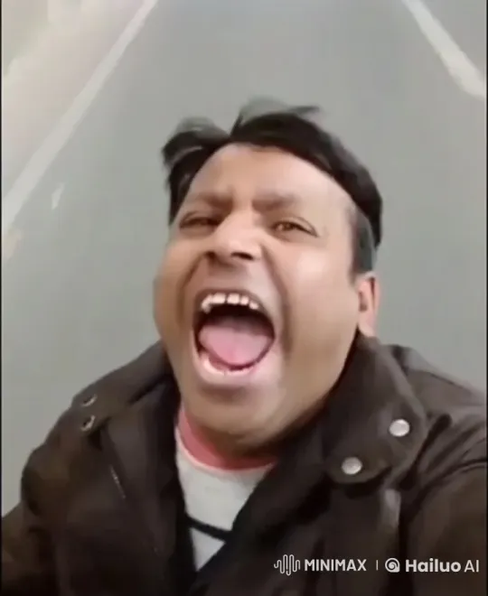 Animated Mouse Emerges from Rider's Mouth – AI Generated Video | Hailuo AI