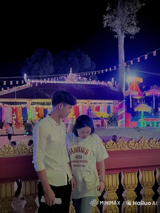 Martial Arts Display at Vibrant Festival Night – AI Generated Video | Hailuo AI