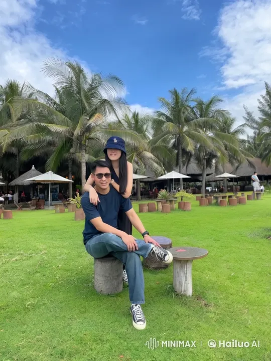 Couples Enjoy Martial Arts Sparring in Serene Garden Setting – AI Generated Video | Hailuo AI
