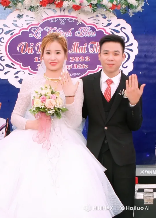 Wedding Couple's Graceful Kung Fu Transformation – AI Generated Video | Hailuo AI