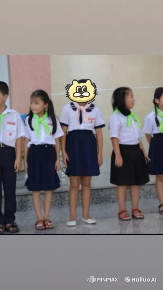 Children's Embrace in School Uniforms – AI Generated Video | Hailuo AI