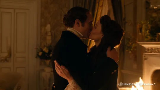Intimate Embrace Captured in Elegant Room – AI Generated Video | Hailuo AI