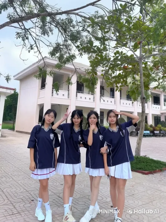 Schoolgirls Display Martial Arts Skills in Uniform – AI Generated Video | Hailuo AI