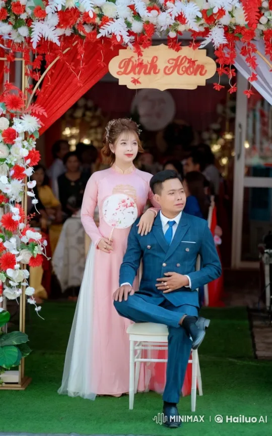 Engagement Celebration Turns into Martial Arts Showdown – AI Generated Video | Hailuo AI