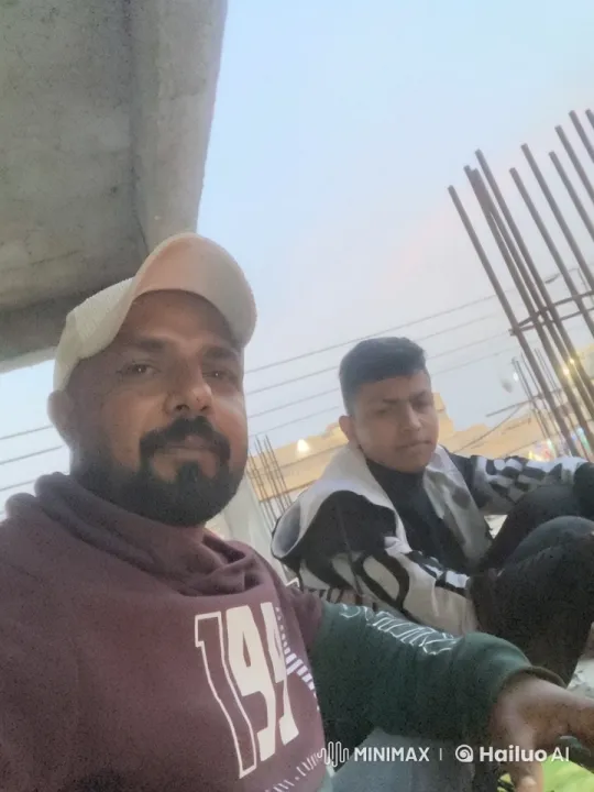 Casual Sitting with Smoking Under Exposed Rebar – AI Generated Video | Hailuo AI