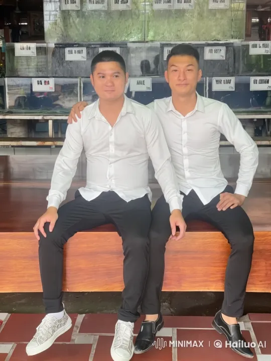 Kungfu Showdown in Front of Seafood Restaurant – AI Generated Video | Hailuo AI