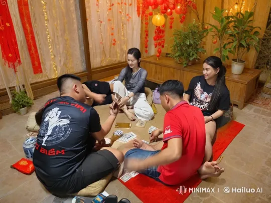 Kungfu Performance Showcases Combat Skills in Cozy Setting – AI Generated Video | Hailuo AI