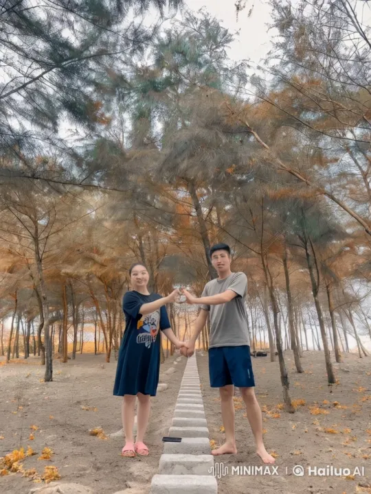 Kung Fu Practitioners Demonstrate Skills in Autumn Forest – AI Generated Video | Hailuo AI