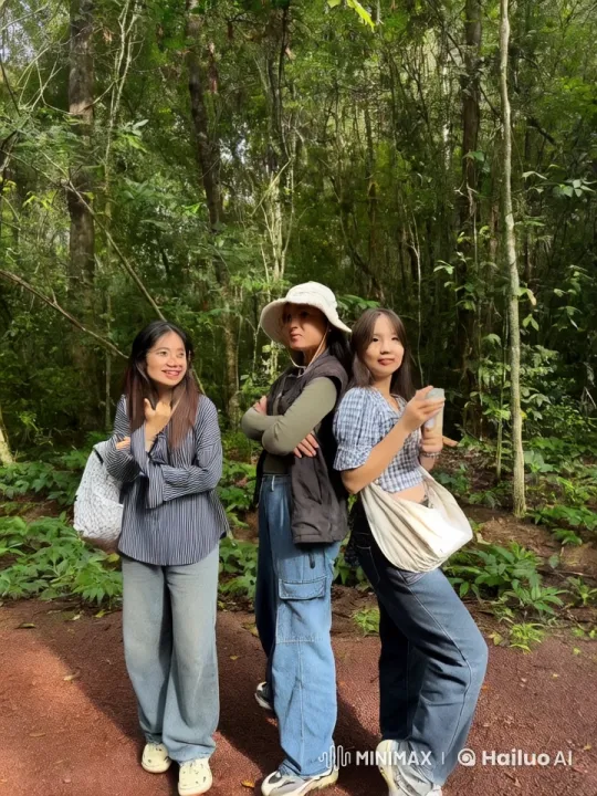 Friends Practice Martial Arts in Forest – AI Generated Video | Hailuo AI