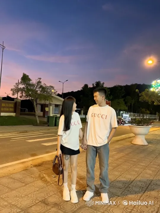 Couple's Fight in Serene Park Setting – AI Generated Video | Hailuo AI