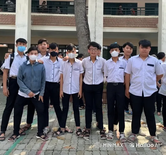 Schoolboys Displaying Energetic Kung Fu Skills – AI Generated Video | Hailuo AI