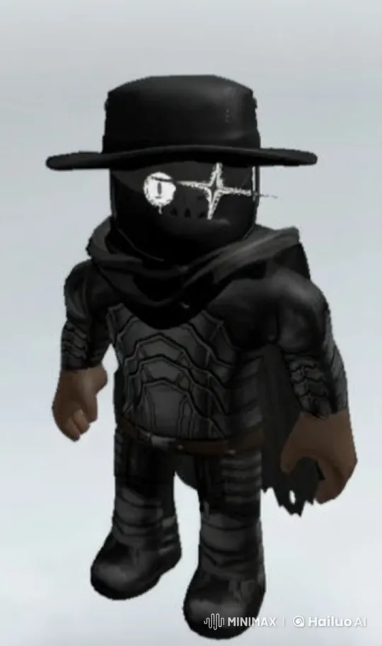 Mysterious Character in Futuristic Armor Smokes – AI Generated Video | Hailuo AI