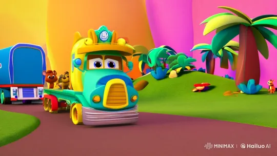 Tropical Animal Dance Animated Short for Kids – AI Generated Video | Hailuo AI