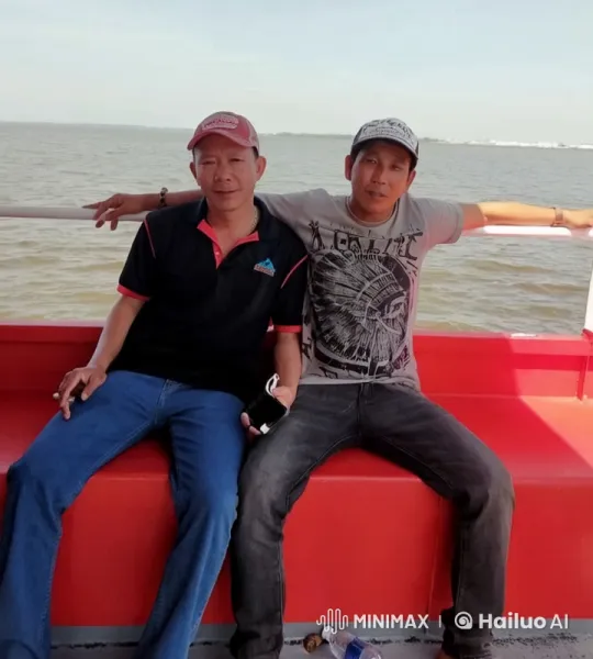 Two Friends Relax on a Boat Bench – AI Generated Video | Hailuo AI